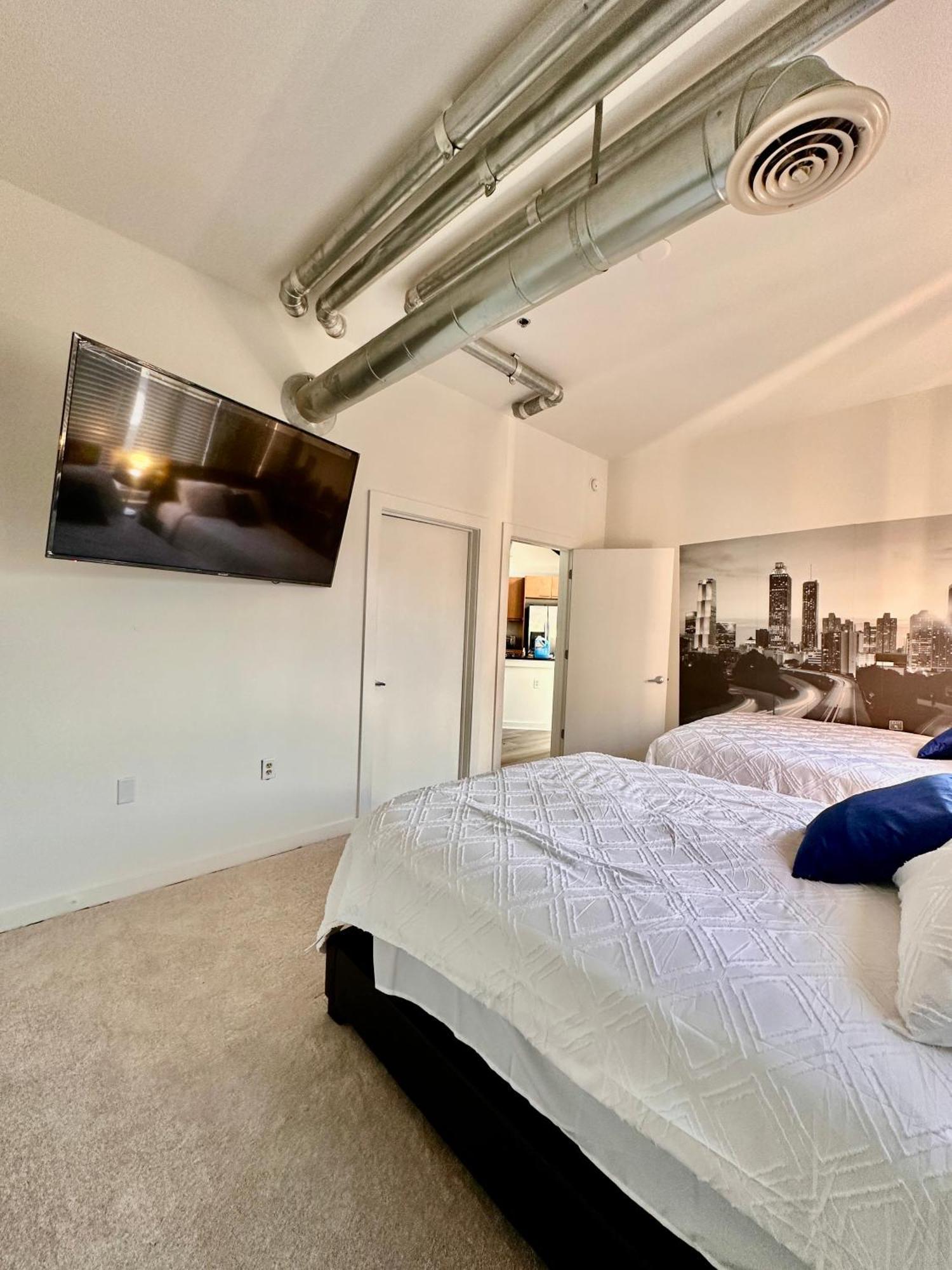 Grand 3Br Loft In Atlantic Station Apartment Atlanta Exterior foto