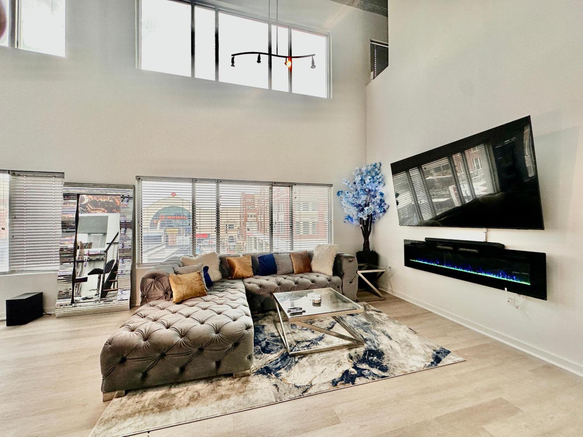 Grand 3Br Loft In Atlantic Station Apartment Atlanta Exterior foto